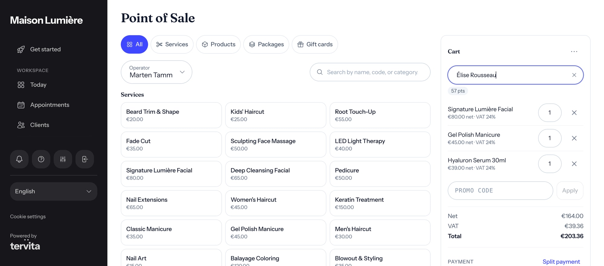 Tervita — Point of sale